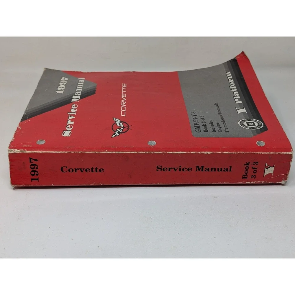 1997 Chevrolet Corvette Service Manual GMP/97-Y-3 Book 3 Engine Transmission VTG